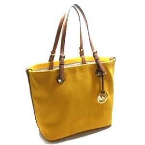 NWT Michael Kors Canvas Tote Grab Bag -Sun.